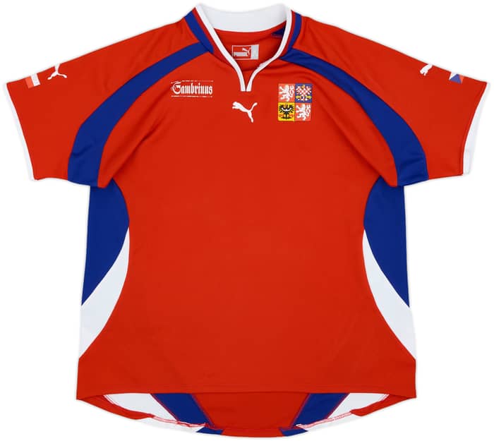 2000-02 Czech Republic Home Shirt #10 - 7/10 - (XL)