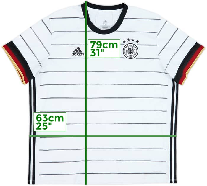 2020-21 Germany Home Shirt - 5/10 - (XXL)
