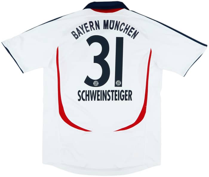 2006-07 Bayern Munich Away Shirt Schweinsteiger #31 - 7/10 - (L)