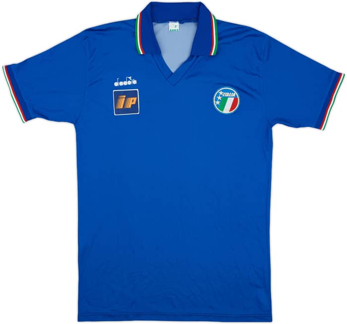 1986-88 Italy Home Shirt #15 - 10/10 - (L)