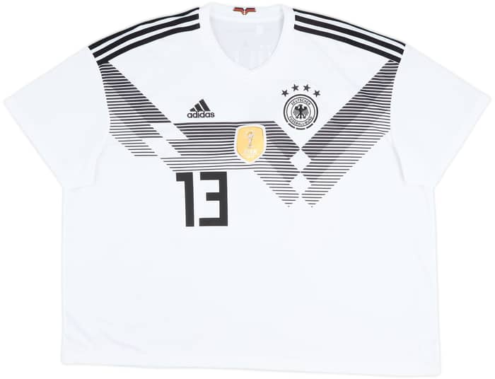 2018-19 Germany Home Shirt Muller #13 - 7/10 - (3XL)