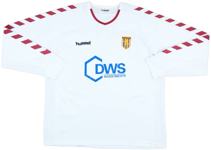 2004-05 Aston Villa Match Issue Away L/S Shirt #19