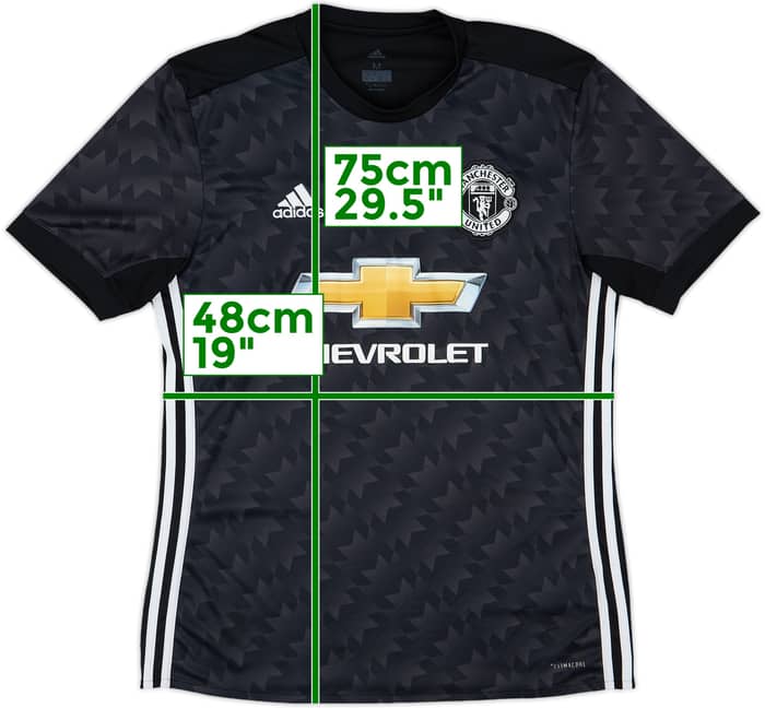 2017-18 Manchester United Away Shirt Mata #8 - 6/10 - (M)