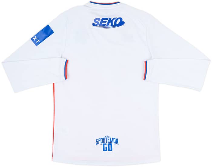 2022-23 Rangers Away L/S Shirt - 6/10 - (M)