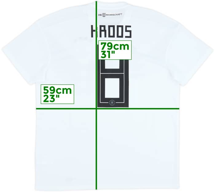 2018-19 Germany Home Shirt Kroos #8 - 7/10 - (XL)