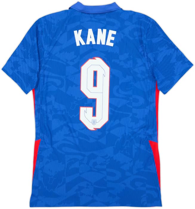 Camiseta auténtica de visitante de Inglaterra 2020-21 Kane #9 - 9/10 - (S)