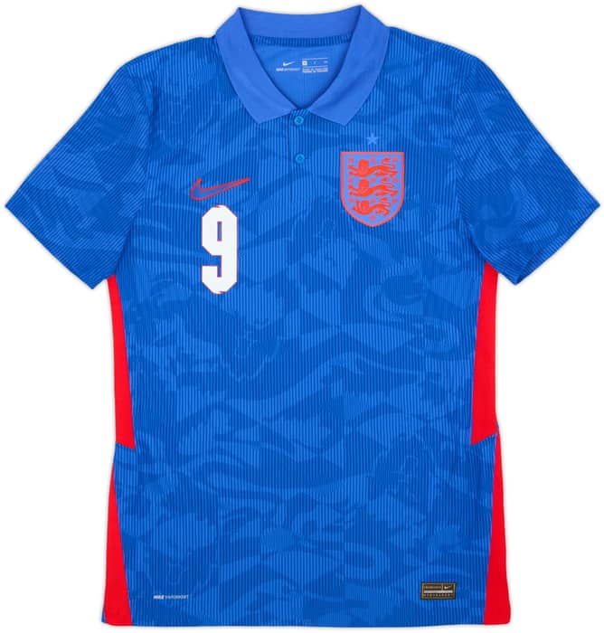 Camiseta auténtica de visitante de Inglaterra 2020-21 Kane #9 - 9/10 - (S)