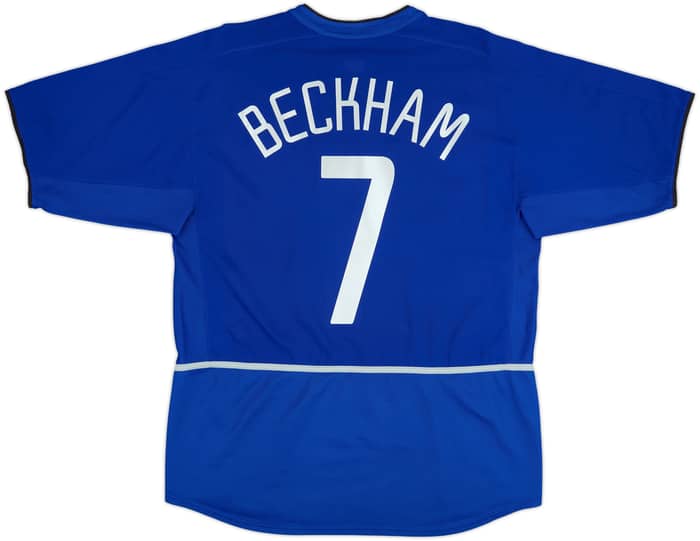 2002-03 Manchester United Third Shirt Beckham #7 - 6/10 - (L)