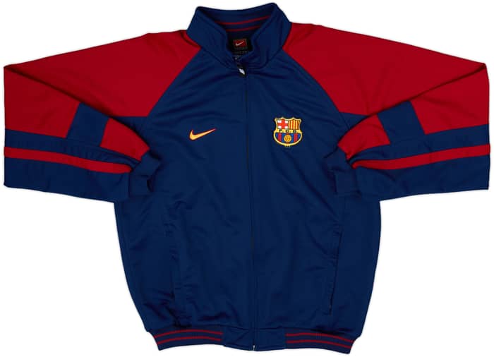 1999-00 Barcelona Nike Tracksuit - 9/10 - (XL.Boys)