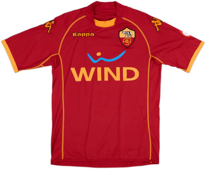 2008-09 Roma Home Shirt Mexes #5 - 6/10 - (S)