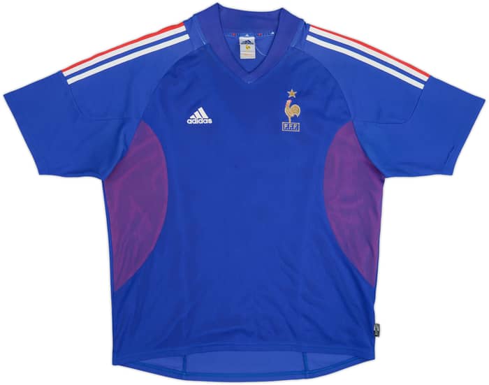 2002-04 France Home Shirt - 5/10 - (XL)
