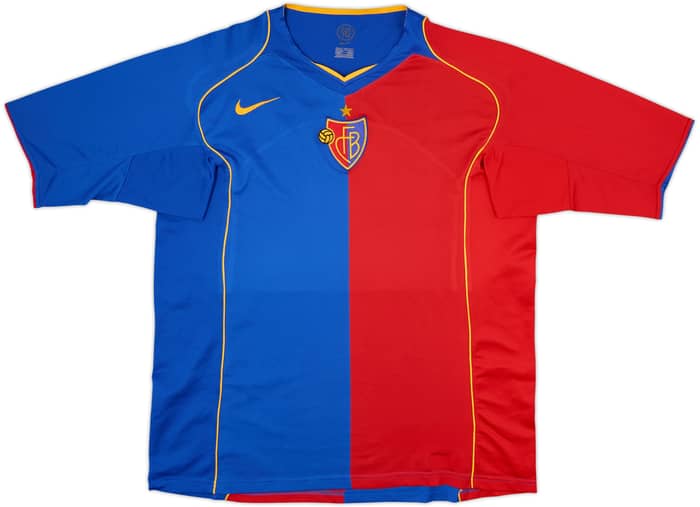 2004-05 FC Basel Home Shirt - 8/10 - (XL)