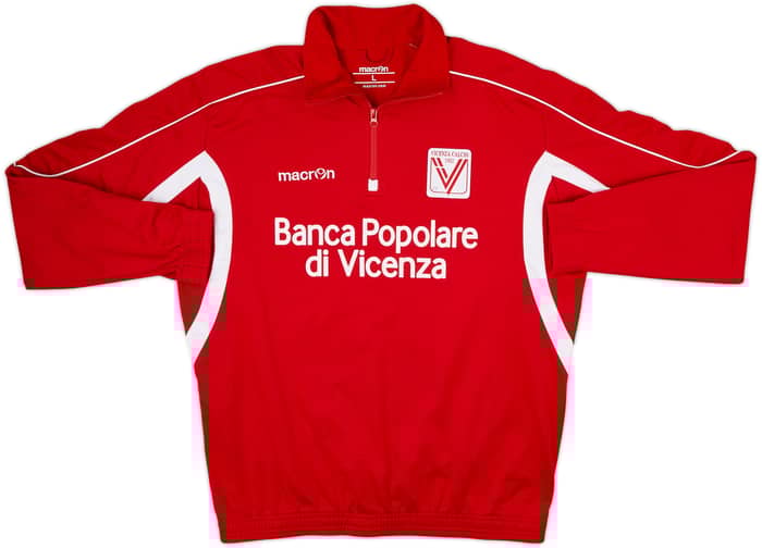 2012-13 Vicenza Macron 1/4 Zip Drill Top - 5/10 - (L)
