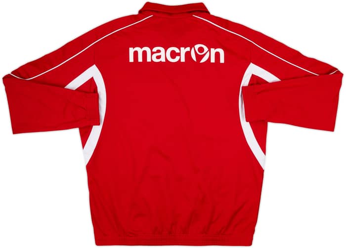 2012-13 Vicenza Macron 1/4 Zip Drill Top - 5/10 - (L)