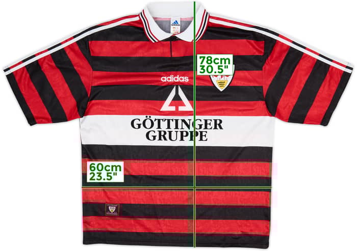1997-98 Stuttgart Away Shirt - 9/10 - (XL)