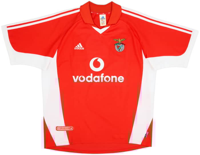 2001-02 Benfica Home Shirt - 8/10 - (L)