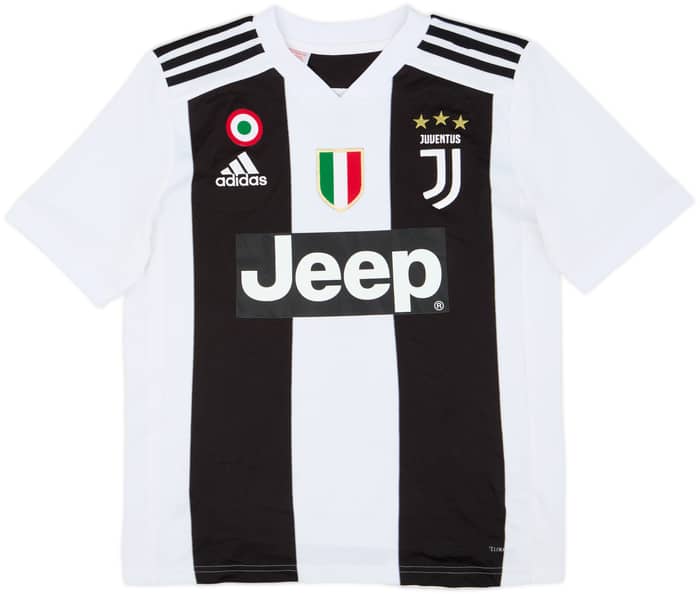 2018-19 Juventus Home Shirt Ronaldo #7 - 9/10 - (L.Boys)