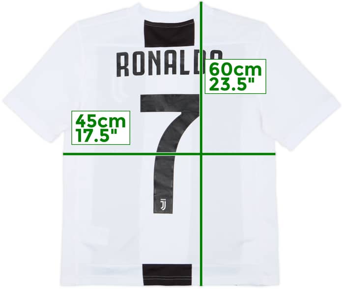 2018-19 Juventus Home Shirt Ronaldo #7 - 9/10 - (L.Boys)
