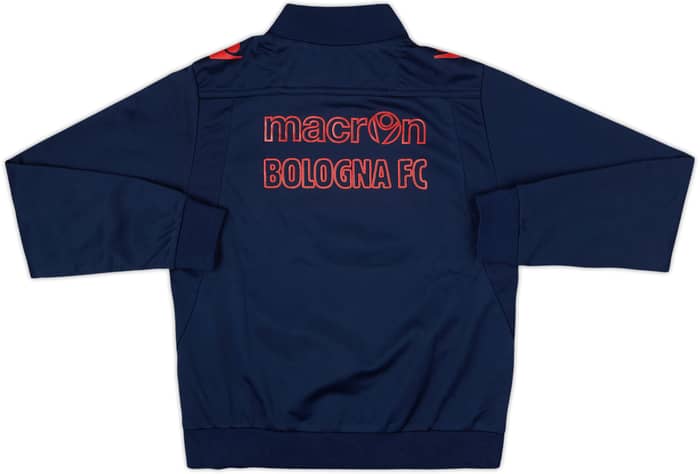 2016-17 Bologna Macron 1/4 Zip Drill Top - 8/10 - (M.Boys)