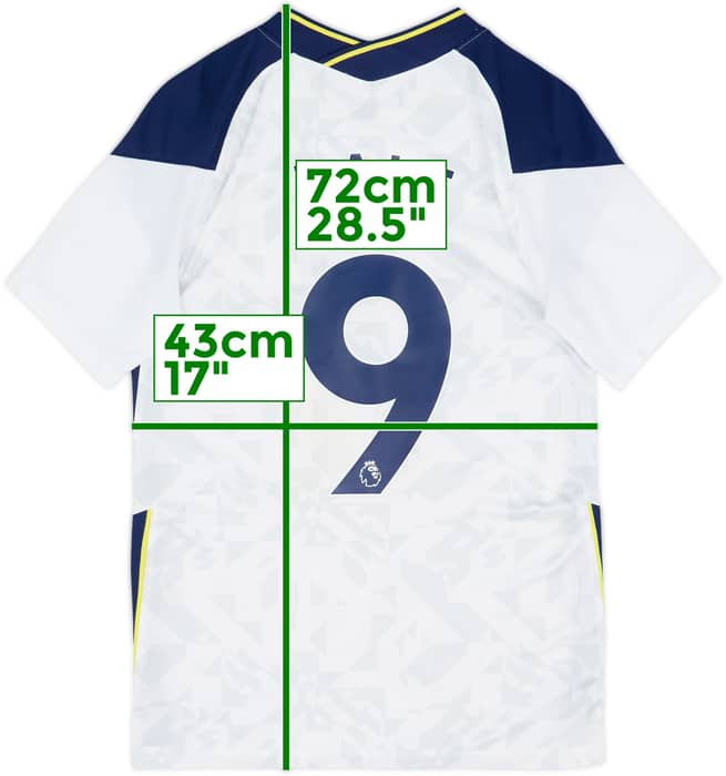 2020-21 Tottenham Local Camiseta Bale #9 - 8/10 - (S)