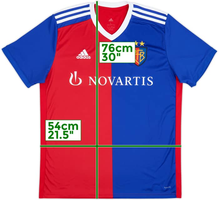 2018-19 FC Basel Home Shirt - 10/10 - (L)