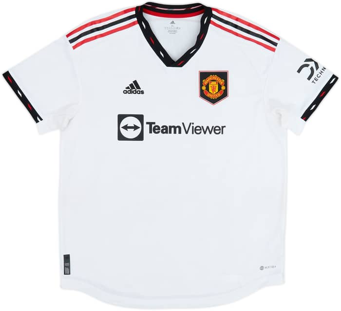 2022-23 Manchester United Authentic Away Shirt Ronaldo #7 - 9/10 - (XL)