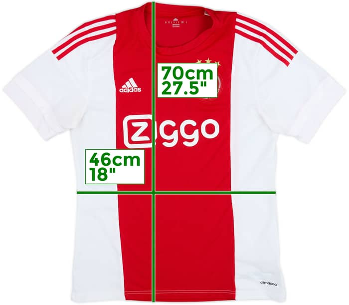 2015-16 Ajax Home Shirt - 8/10 - (M)