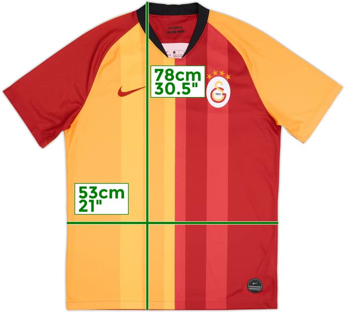 2019-20 Galatasaray Home Shirt - 9/10 - (L)