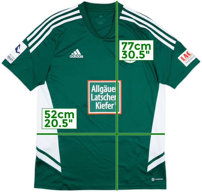 2022-23 FC 08 Homburg Home Shirt - 8/10 - (L)