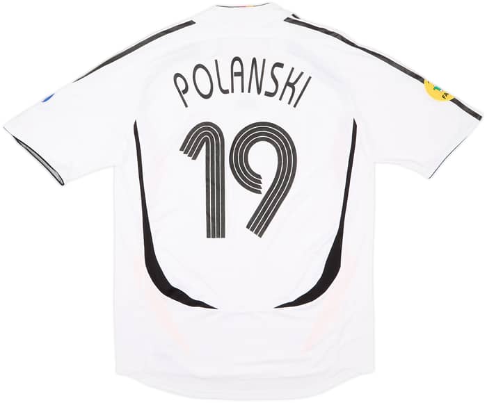2005-07 Germany U-21 Match Issue Home Shirt Polanski #19