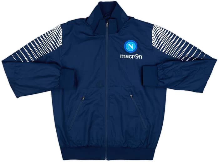 2014-15 Napoli Macron Track Jacket - 7/10 - (M)