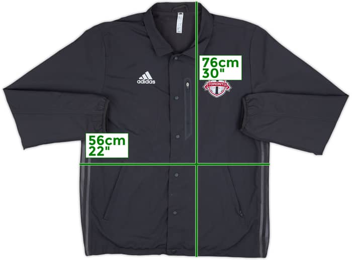 2022-23 Toronto adidas Coach Jacket - 8/10 - (M)