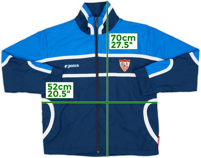 2001-02 Sevilla Joma Track Jacket - 9/10 - (XS)