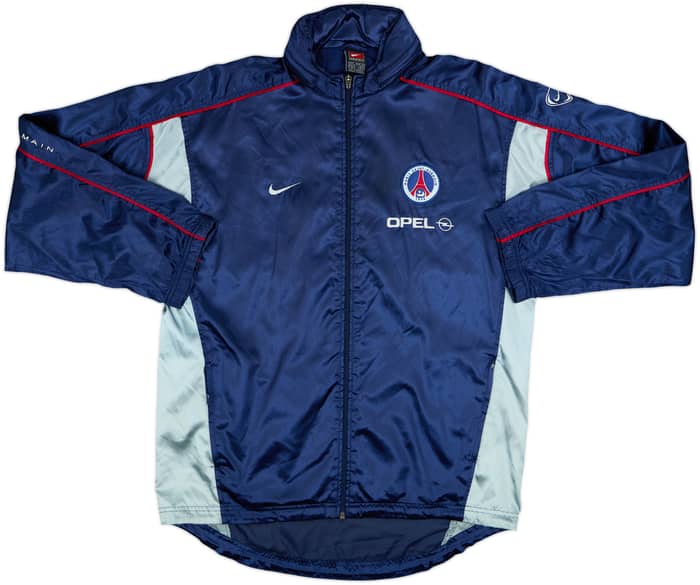 2001-02 Paris Saint-Germain Nike Hooded Track Jacket - 7/10 - (M)
