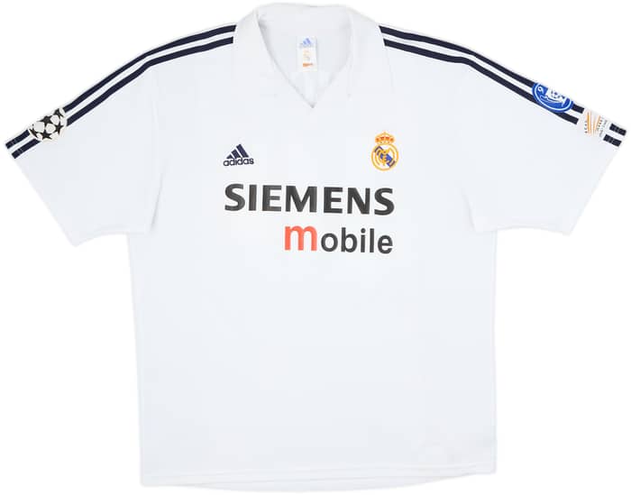 2002-03 Real Madrid Centenary Home Shirt Figo #10 - 8/10 - (XL)