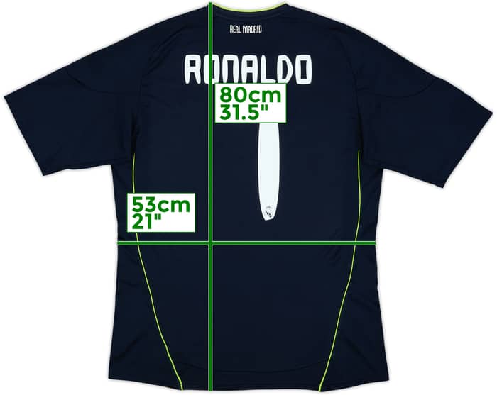 2010-11 Real Madrid Away Shirt Ronaldo #7 - 7/10 - (L)