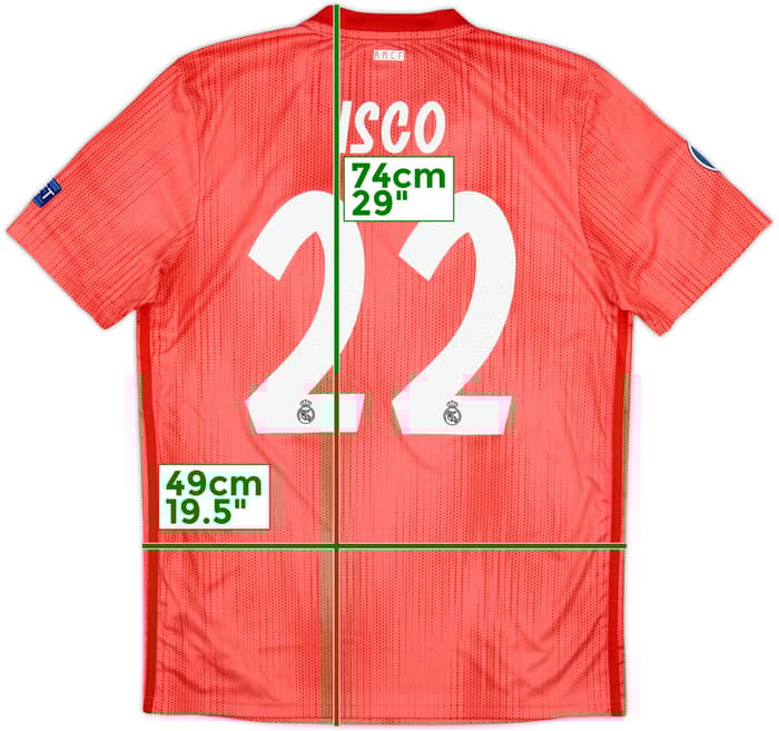2018-19 Real Madrid Third Shirt Isco #22 - 8/10 - (M)