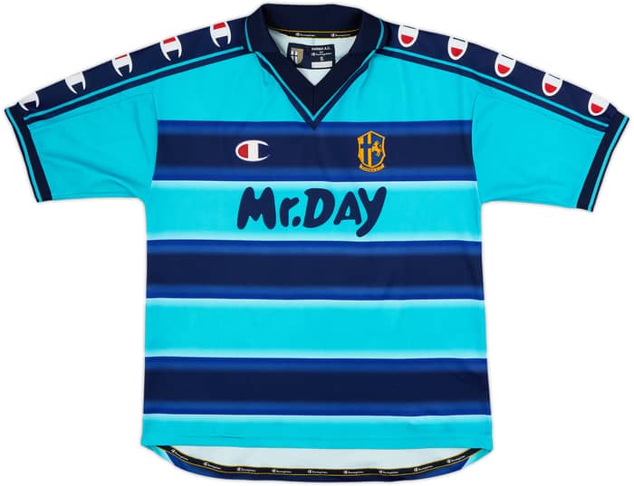 2000-01 Parma GK S/S Shirt Buffon #77 - 8/10 - (S)