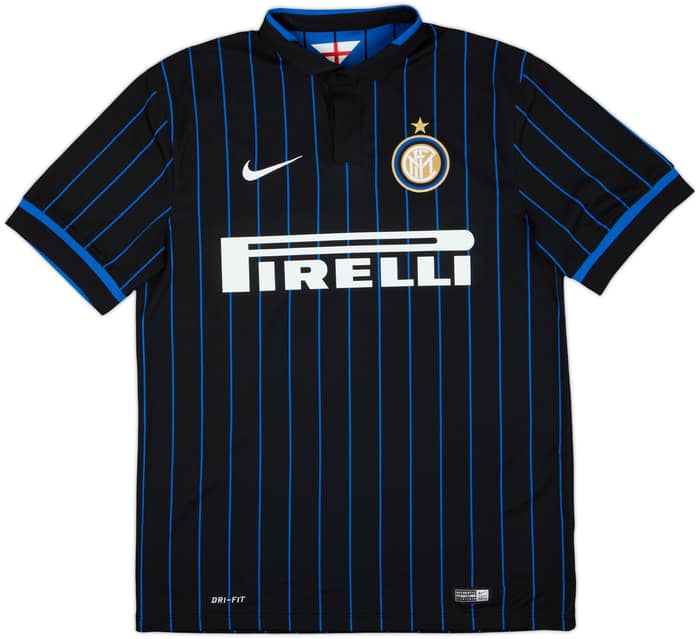 2014-15 Inter Milan Home Shirt Osvaldo #7 - 8/10 - (M)