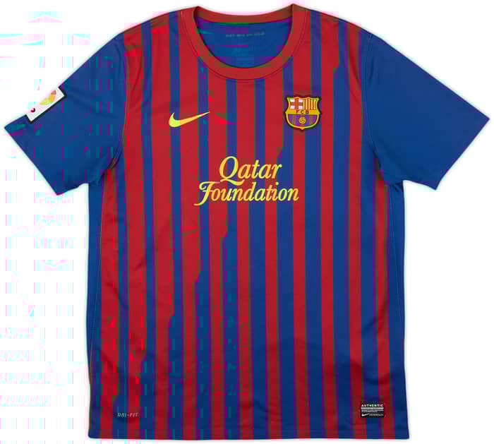 2011-12 Barcelona Home Shirt - 6/10 - (XL.Boys)