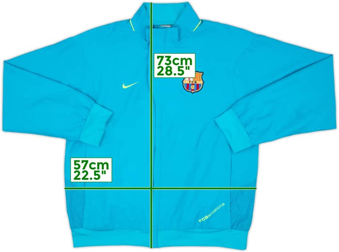2007-08 Barcelona Nike Track Jacket - 7/10 - (L)