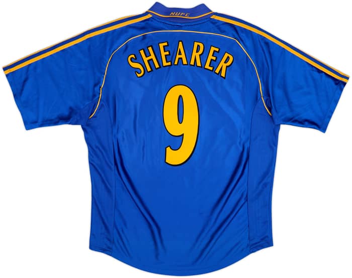 1998-99 Newcastle Away Shirt Shearer #9 - 8/10 - (XL)