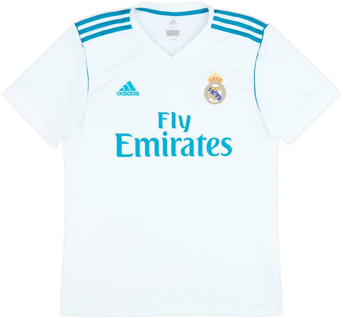 2017-18 Real Madrid Home Shirt Sergio Ramos #4 - 8/10 - (M)