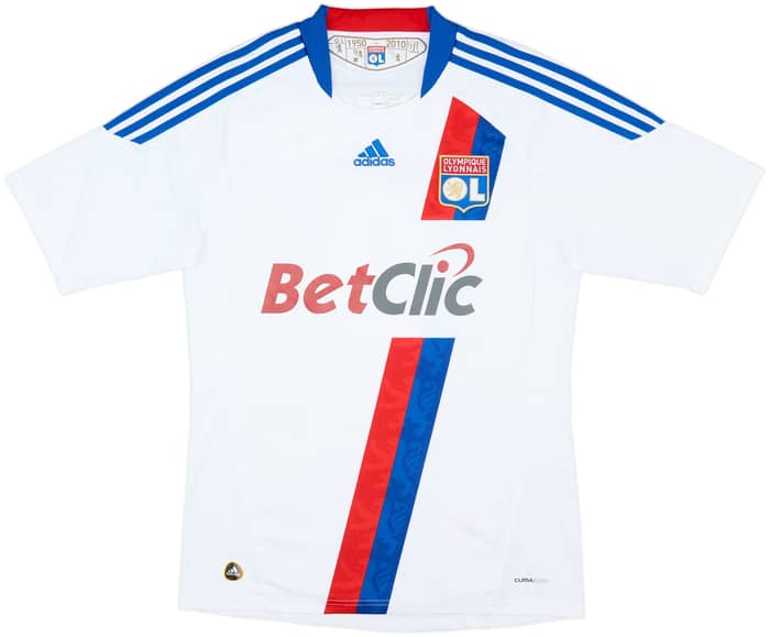 2010-11 Lyon Home Shirt Lisandro #9 - 9/10 - (M)