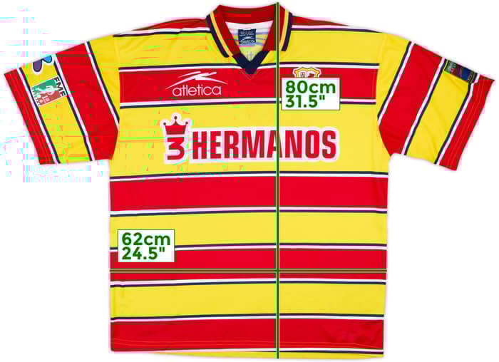 1997-98 Atletico Morelia Home Shirt - 8/10 - (XL)