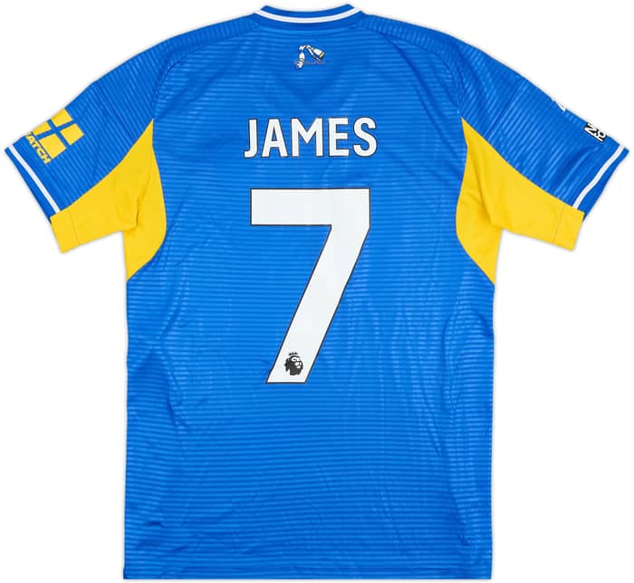 2025-26 Leeds Match Issue Away Shirt James #7