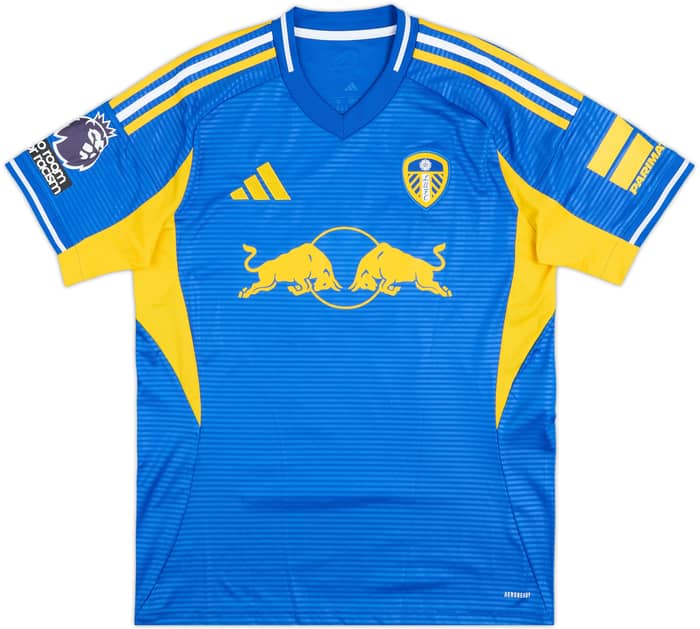 2025-26 Leeds Match Issue Away Shirt Longstaff #8