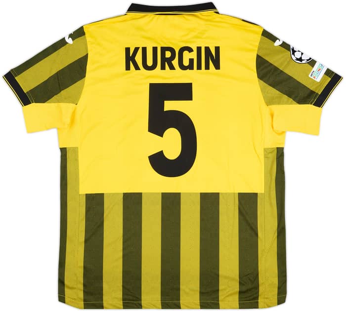 2025-25 Kairat Almaty Match Issue Champions League Home Shirt Kurgin #5