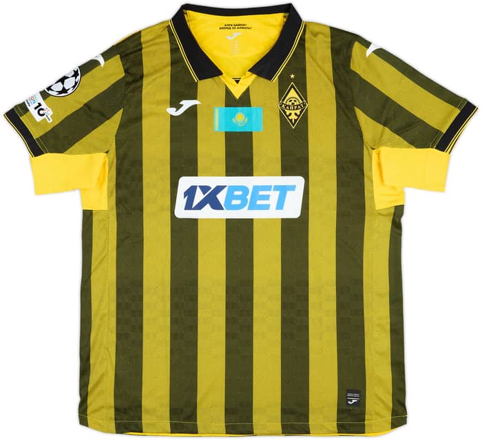 2025-25 Kairat Almaty Match Issue Champions League Home Shirt Bagdat #89
