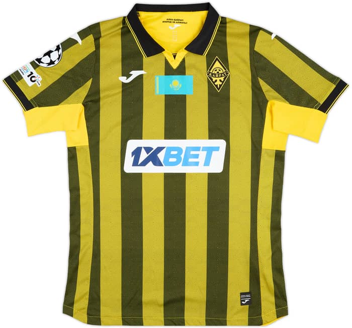 2025-25 Kairat Almaty Match Issue Champions League Home Shirt Edmilson #26
